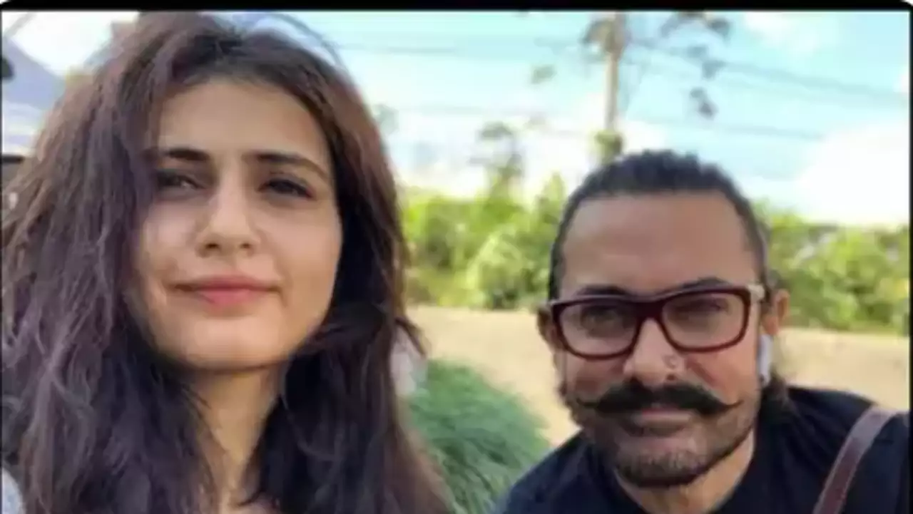 Aamir Khan has announced that he will be starring Fatima Sana Shaikh in his upcoming production, causing a stir among netizens.
