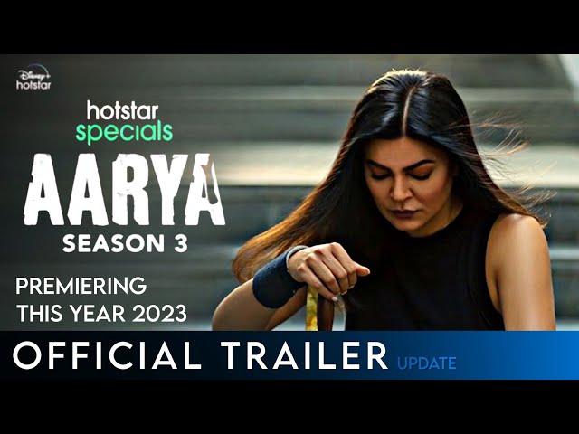 The Aarya 3 trailer features Sushmita Sen blazing as Aarya fights to save her children.