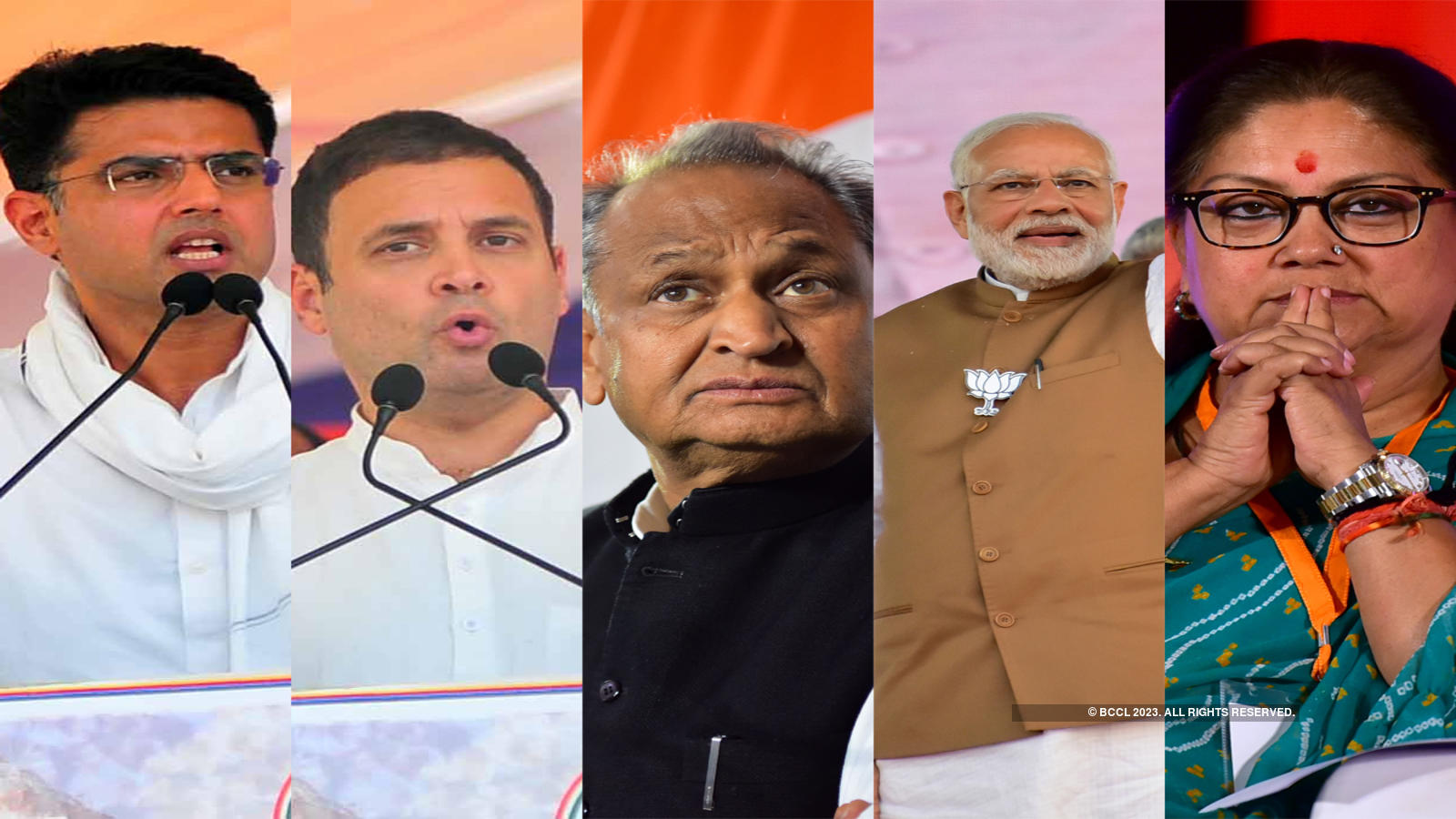 The Congress and BJP are battling in Rajasthan ahead of the upcoming polls, battling ‘Undercurrent’ and ‘Tsunami’.