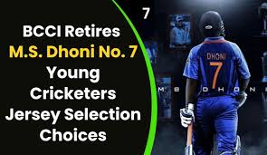 The Board of Control for Cricket in India (BCCI) has made the decision to retire the iconic No.7 jersey, and as a result, current Indian cricketers have been instructed not to choose Dhoni’s jersey number.