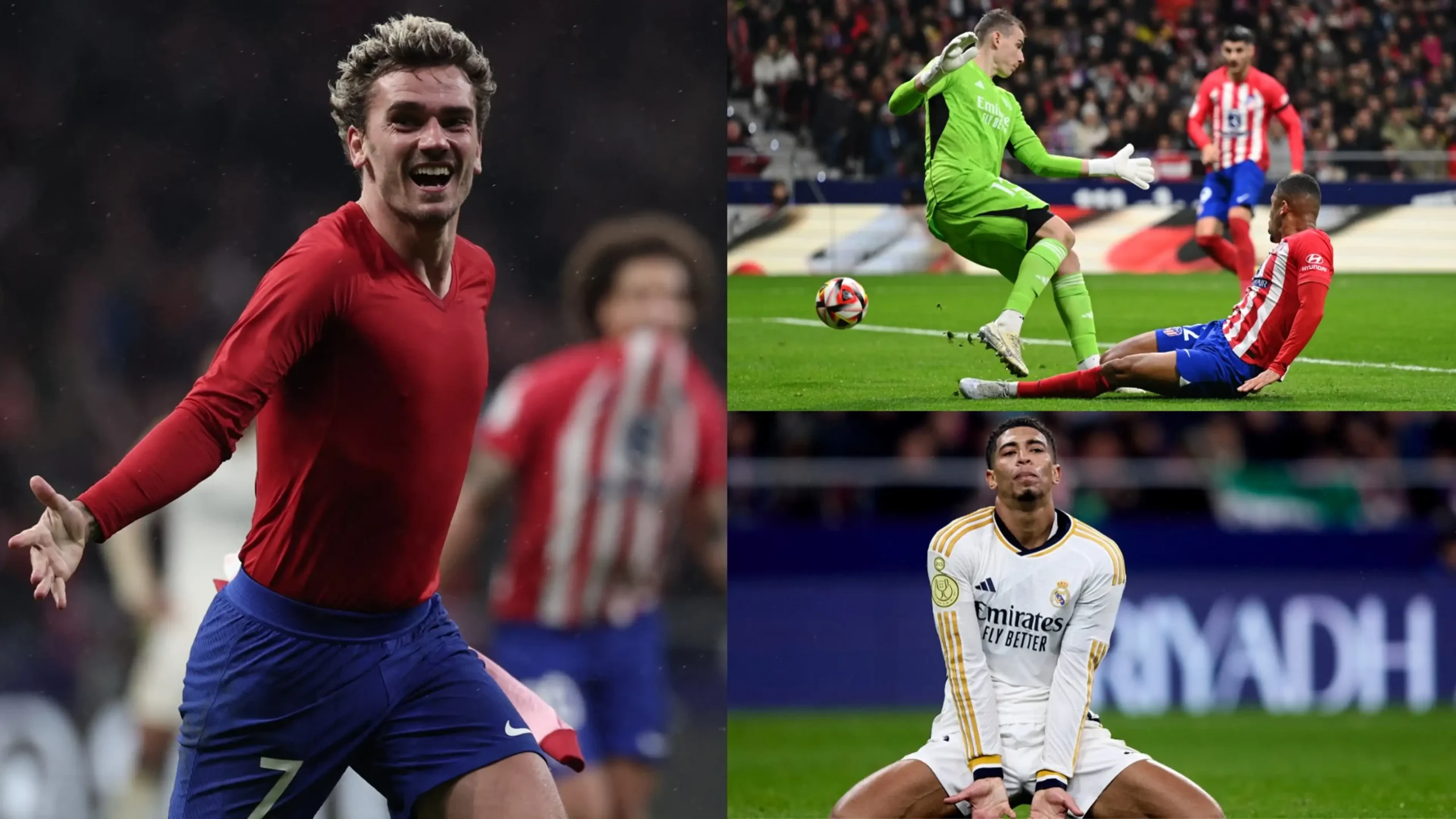 Real Madrid’s performance against Atletico Madrid was marred by Andriy Lunin’s costly mistake, while Antoine Griezmann had the last say in the thrilling Madrid derby, leading Los Blancos to crash out of the Copa del Rey…