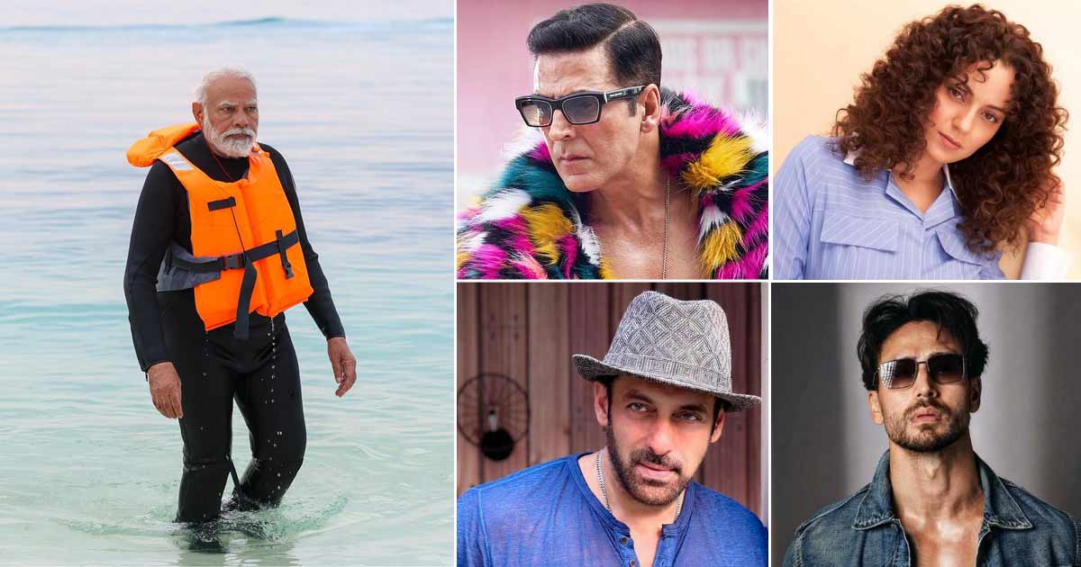 Celebrities including Akshay Kumar and Kangana Ranaut have expressed their opinions on the Maldives row, emphasizing the importance of dignity.