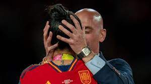 Jenni Hermoso, the Spanish World Cup champion, provides testimony in court regarding the controversy surrounding Luis Rubiales’ kiss.