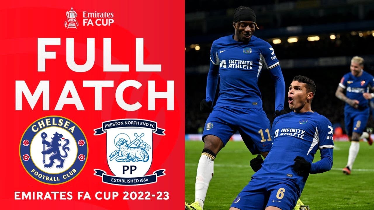 Chelsea comfortably defeated Preston North End 4-0 in the FA Cup, while Aston Villa narrowly overcame Middlesbrough.