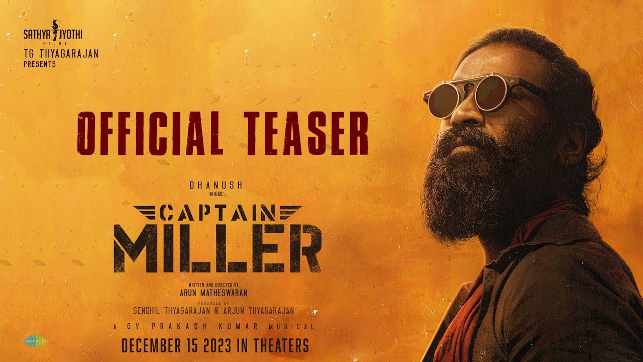Arun Matheswaran’s captivating action film, ‘Captain Miller’, showcases the exceptional talent of Dhanush, who leads the way with his remarkable performance.