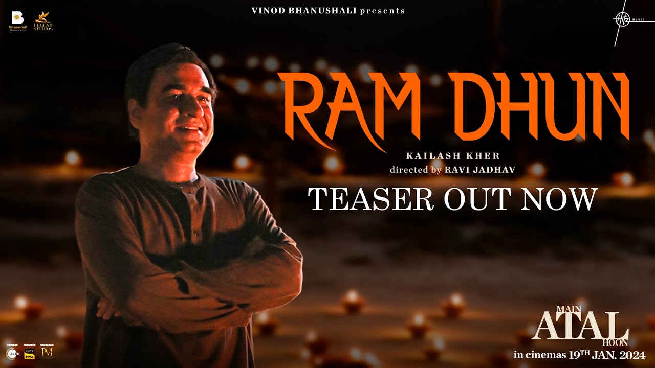 Teaser of ‘Ram Dhun’: Kailash Kher performs the initial track from ‘Main Atal Hoon’.