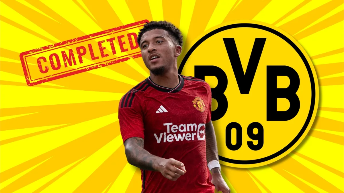 Jadon Sancho has officially completed his move to Borussia Dortmund on loan from Manchester United, according to the latest transfer news.